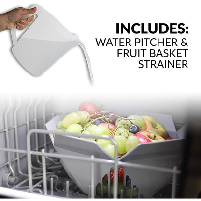 Portable Countertop Dishwasher, Built-in Water Tank, 5-Program System