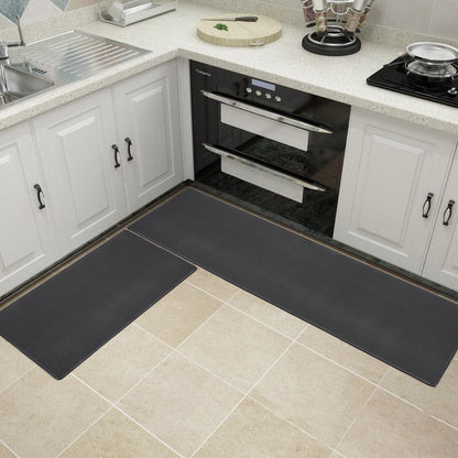 Cushioned, Waterproof, Black, Kitchen Comfort, Non-skid Mats