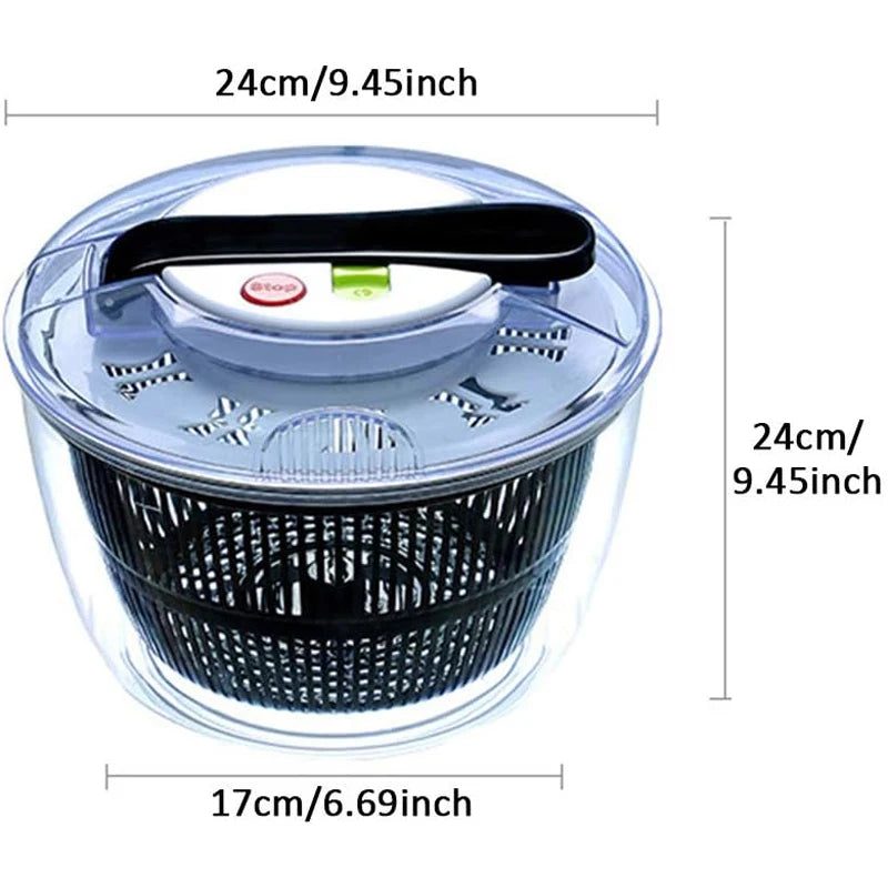 Vegetable/Salad Washer, Vegetable Spinner Basket/Dryer, Vegetable/Fruit Dehydrator