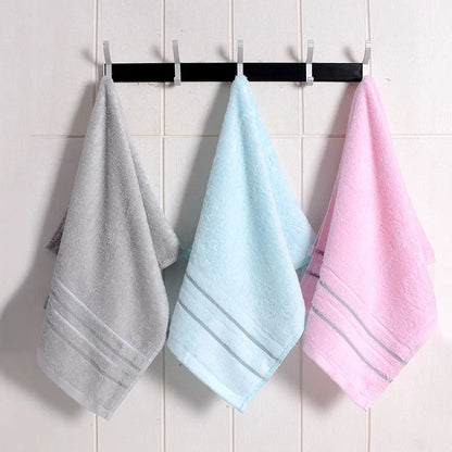 2-Luxury, Jacquard, Premium Cotton Bathroom Towels Sets, Pink, Grey or Blue