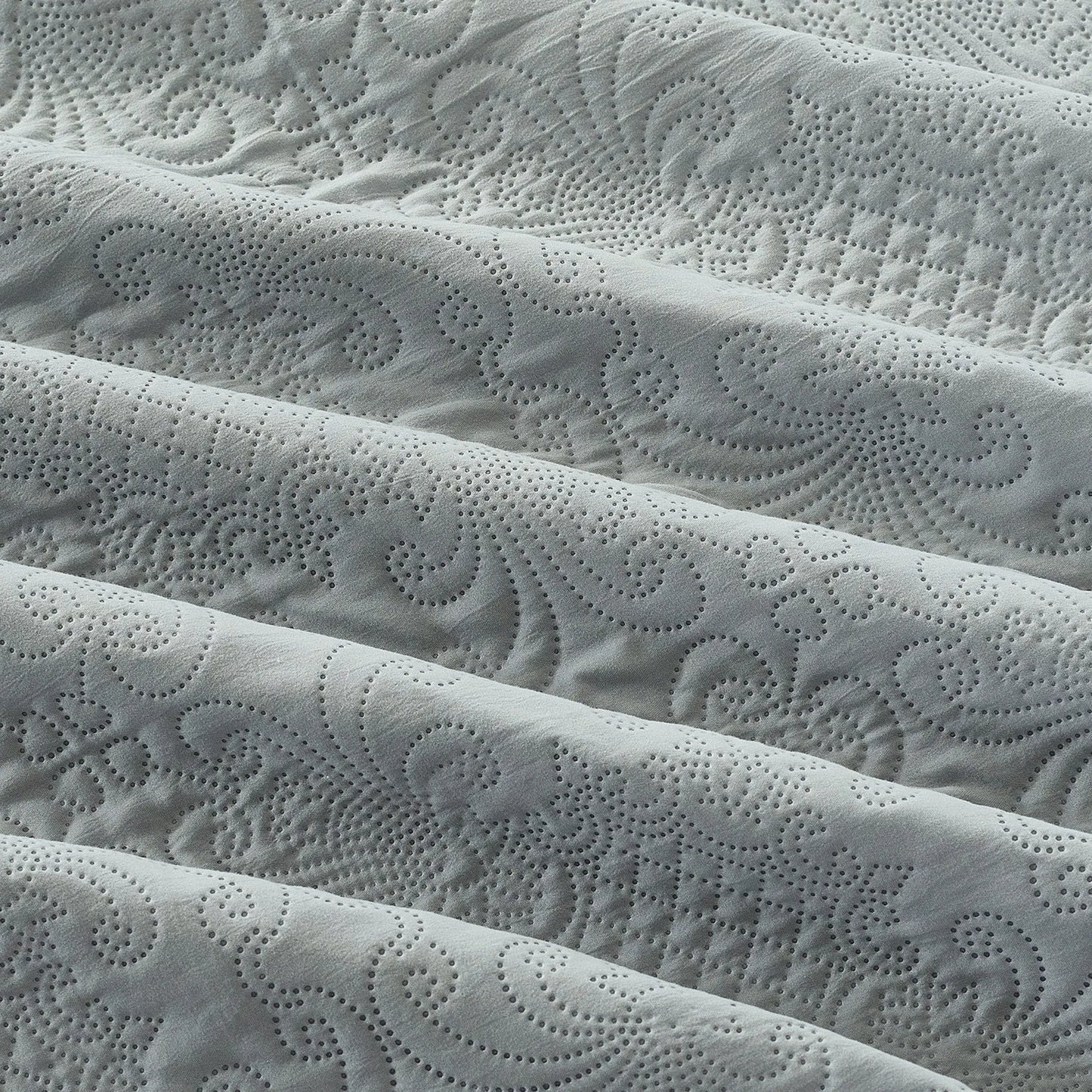 Luxury Quilted, Embossed , Bedspread, Bedsheet & Pillowcase, King Queen Size