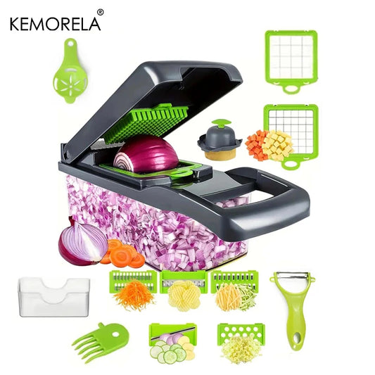 Multifunctional Vegetable Chopper/Slicer/Grater/Dicer