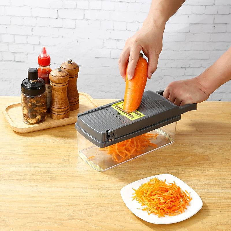 Multifunctional Vegetable Chopper/Slicer/Grater/Dicer