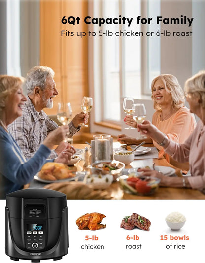 Air Fryer and Electric Pressure Cooker Combo