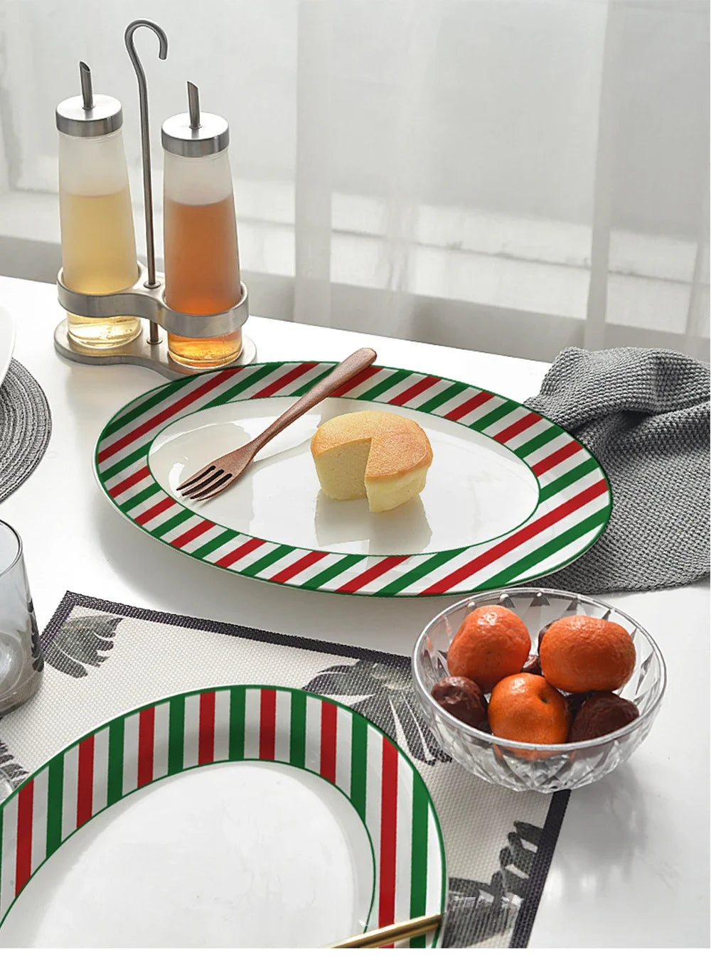 Christmas Wind Series Themed Tableware, Dish Set,