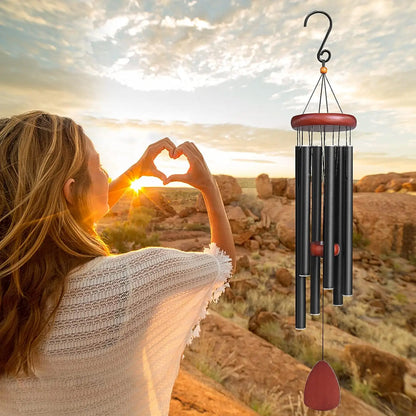 Create a Zen-Atmosphere w/These 37" Aluminum Wind-Chimes