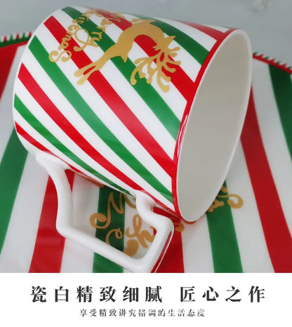 Christmas Wind Series Themed Tableware, Dish Set,