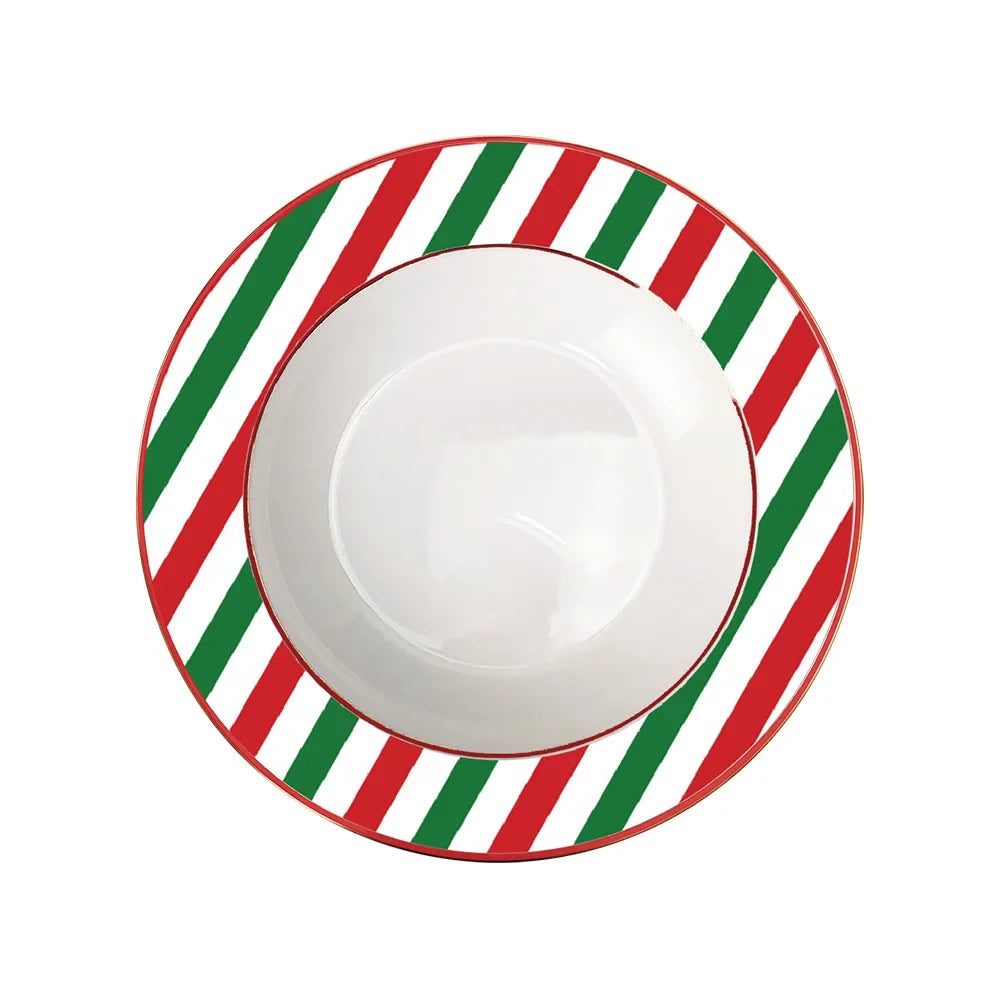 Christmas Wind Series Themed Tableware, Dish Set,