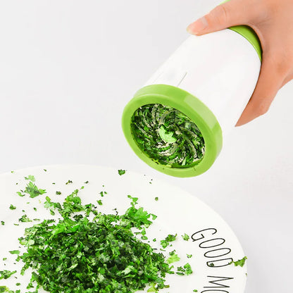 Manual Herb-Grinder/Spice-Mill/Parsley-Shredder Kitchen Tool Gadget