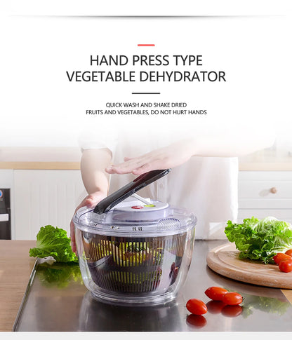 Vegetable/Salad Washer, Vegetable Spinner Basket/Dryer, Vegetable/Fruit Dehydrator